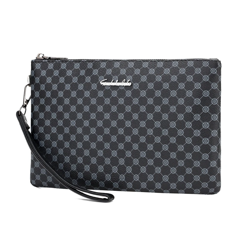 

Fashion Business Men Day Clutch Bag High Quality PU Leather Male Money Handbag Casual Men's Cardholder Case Pouch Bag handbags