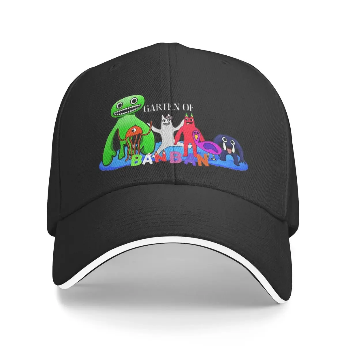 

Garten Of Banban Monsters Baseball Cap Hip Hop Cartoon Sandwich Cap Unisex Adjustable Dad Hat Outdoor