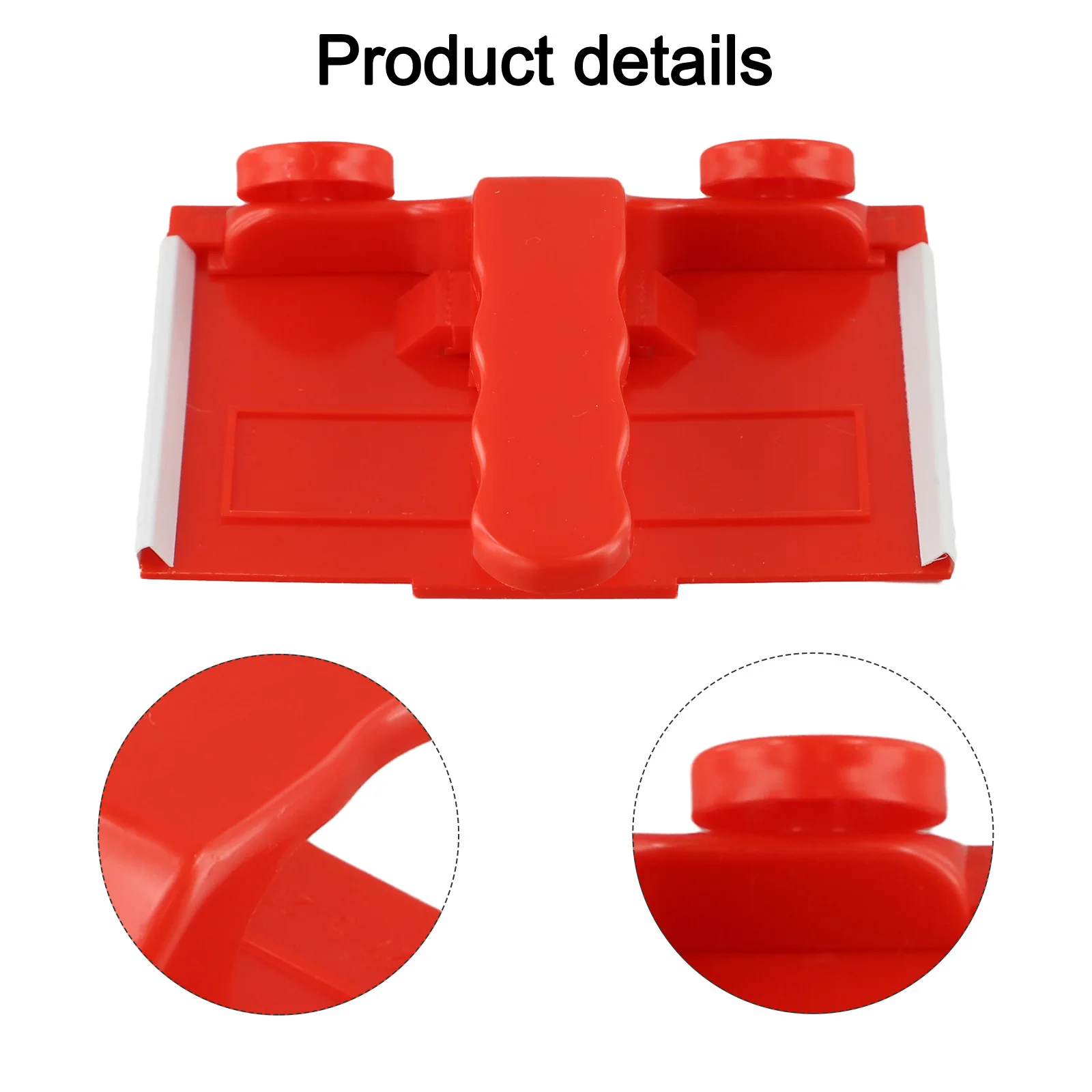 Comfortable Grip Paint Tool 120mm X 90mm Edge Wall Trimmer Ergonomic Handle Polyamide Fiber Board Replaceable Pad
