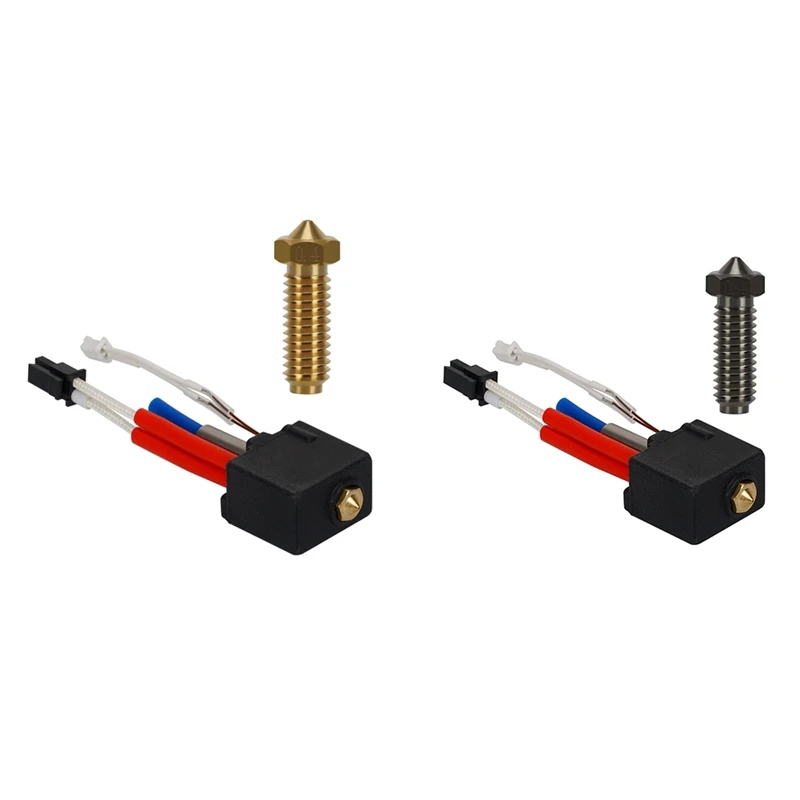 

новый! !1 комплект для Anycubic Kobra 2 Hotend Kit Kobra 2 Series Neo/Pro/Plus/Max Hot End Kit 24 В 60 Вт NTC 100K Kobra 2 Радиатор