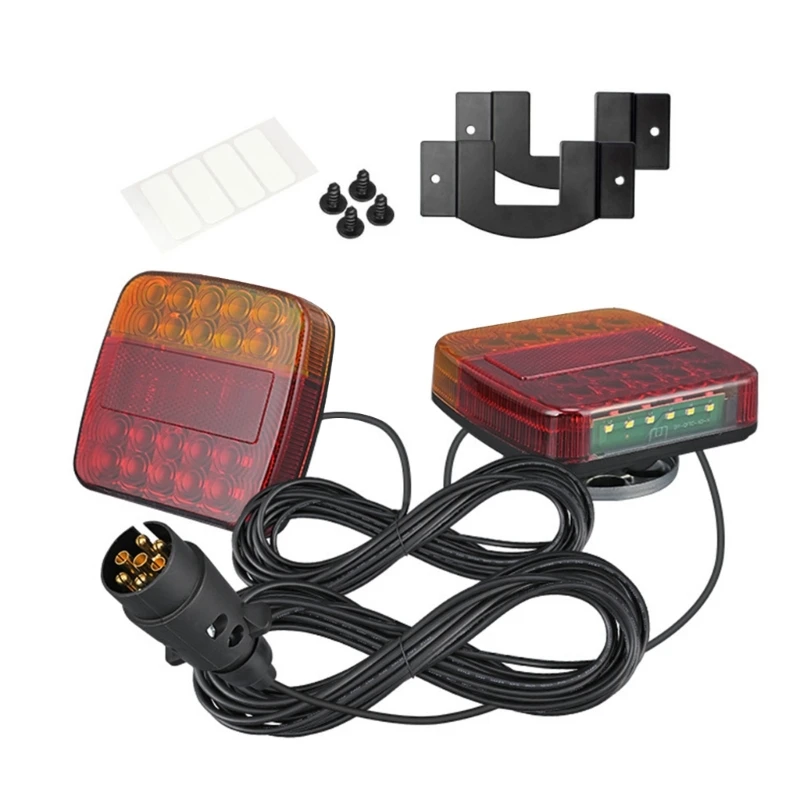 Multifunction 7 Pin Trailer Taillight LED Clearance Light For Trucks And Trailers Long Lasting Energy Efficient