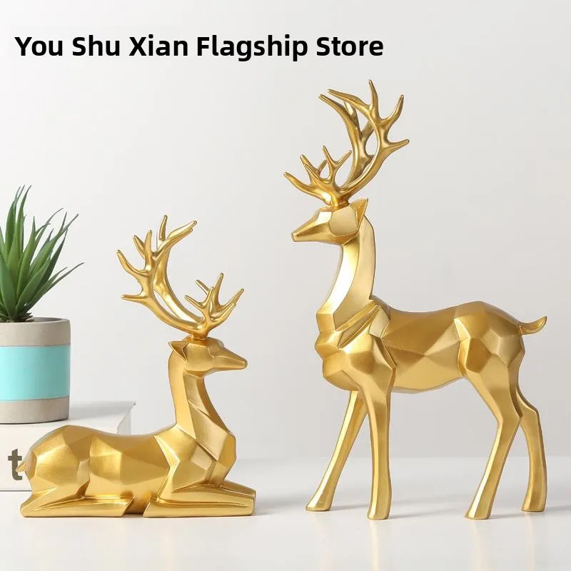 decoration-moderne-style-nordique-cerf-en-papier-pour-salon-meuble-tv-cave-a-vin-–-cadeau-de-demenagement-chauffe-maison-decorations-d'interieur