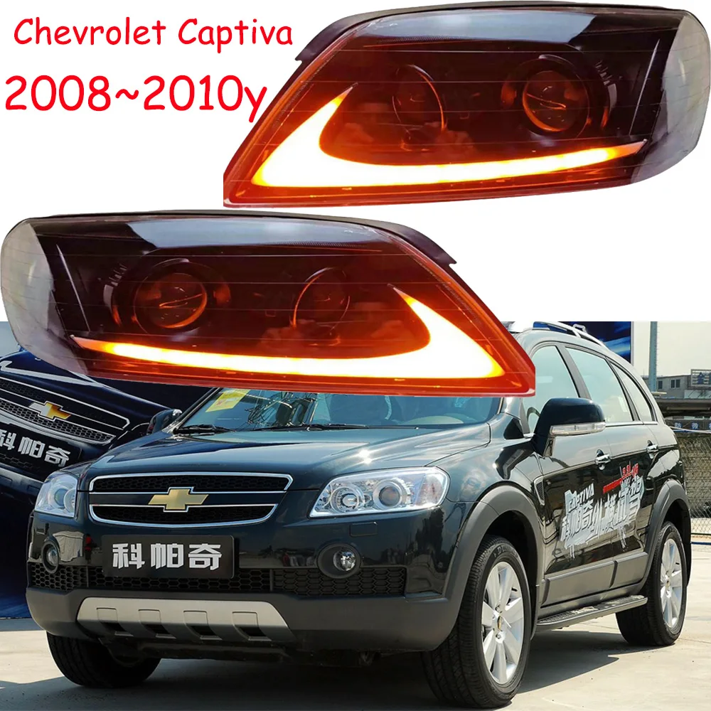 car bumper headlamp for Chevrolet Captiva headlight 2008~2010y LED DRL car accessories HID xenon for Captiva fog light