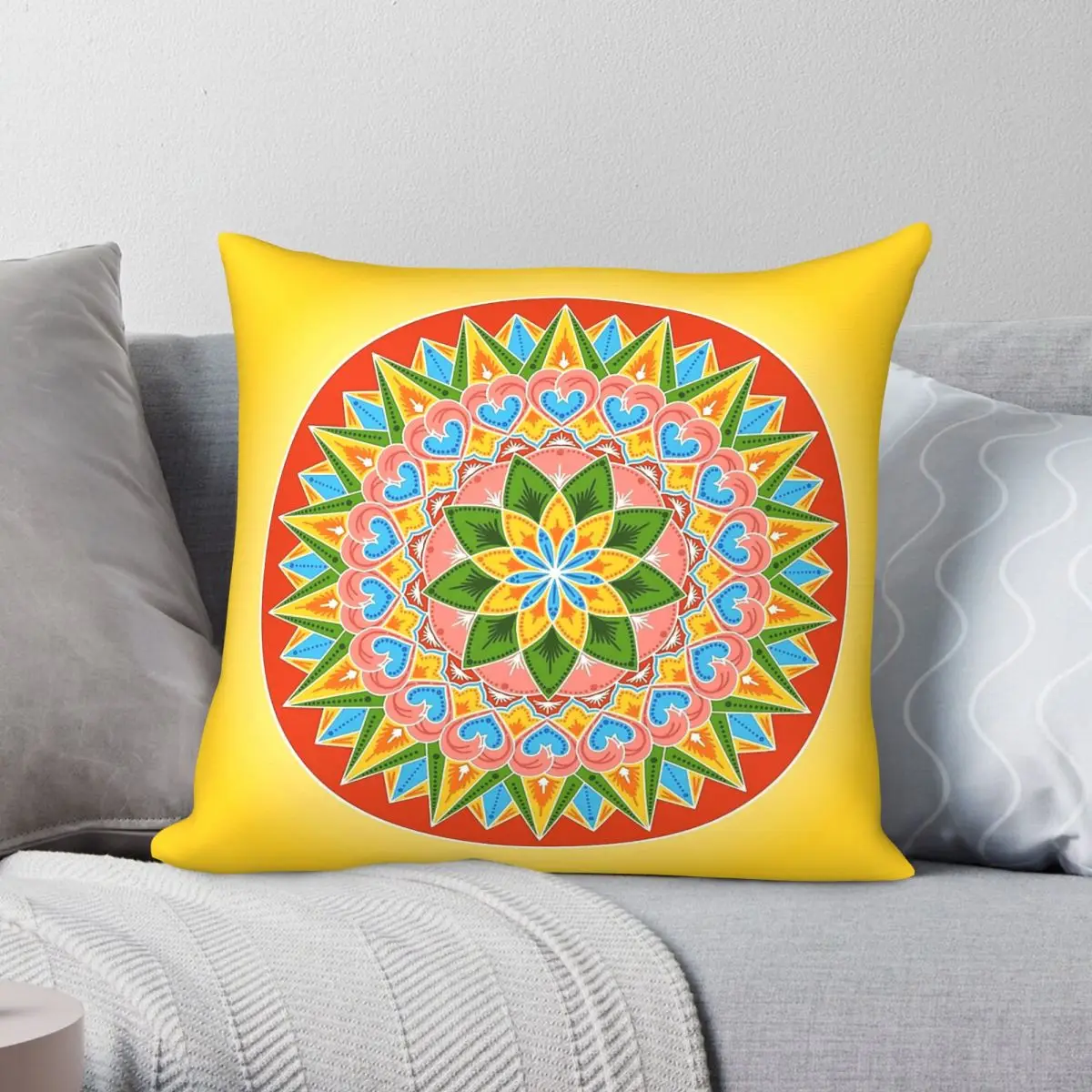 Costa Rica Ox Carts Wheel Square Pillowcase Polyester Linen Velvet Pattern Zip Decorative Pillow Case Car Cushion Cover 18