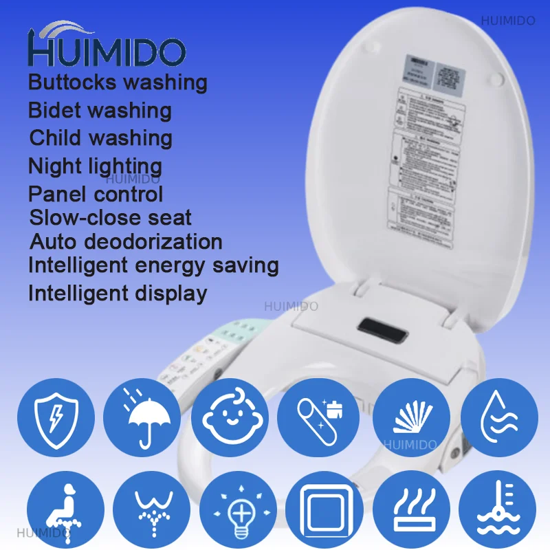 Smart Wc Japones Electric Heated Tapa Inodoro Intelligente WC Sitz Janpanese Electric Bidet Smart Toilet Seat Heater
