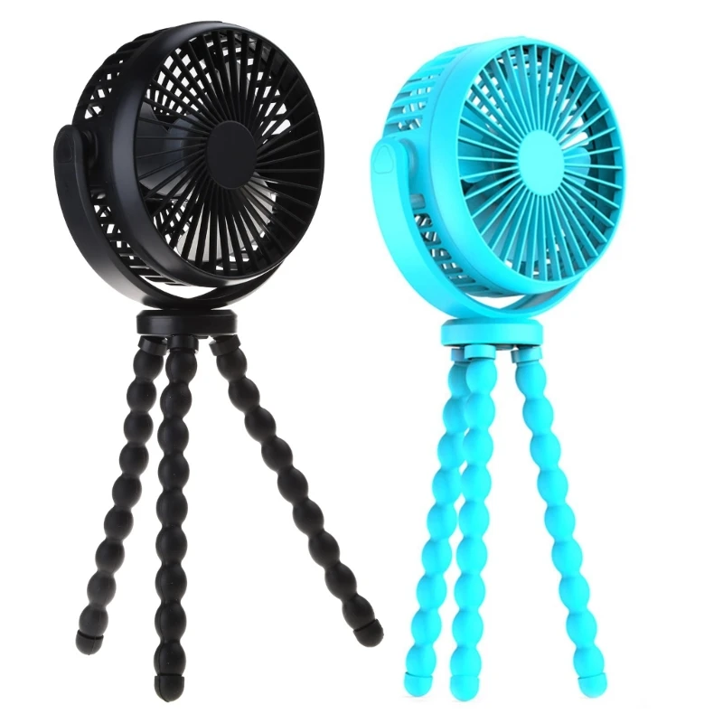 Pram USB Fan Pushchair Clip On Mini Fan for Outdoor Laptop Office Desktop Fan