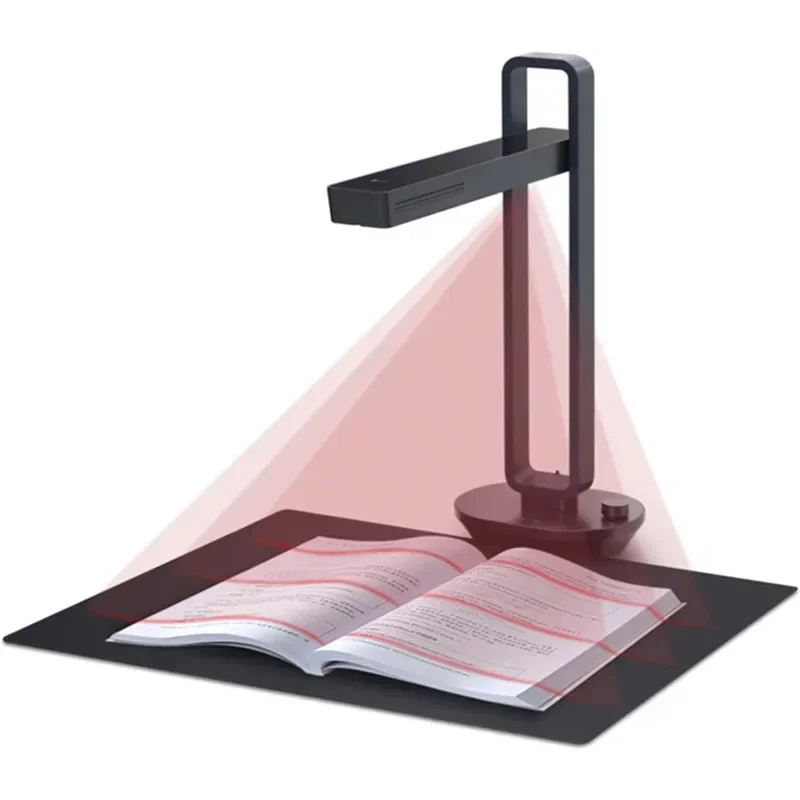 

A3 Document Scanner, Auto-Flatten & Fingerprint Removal Technologies, Multi-Language OCR