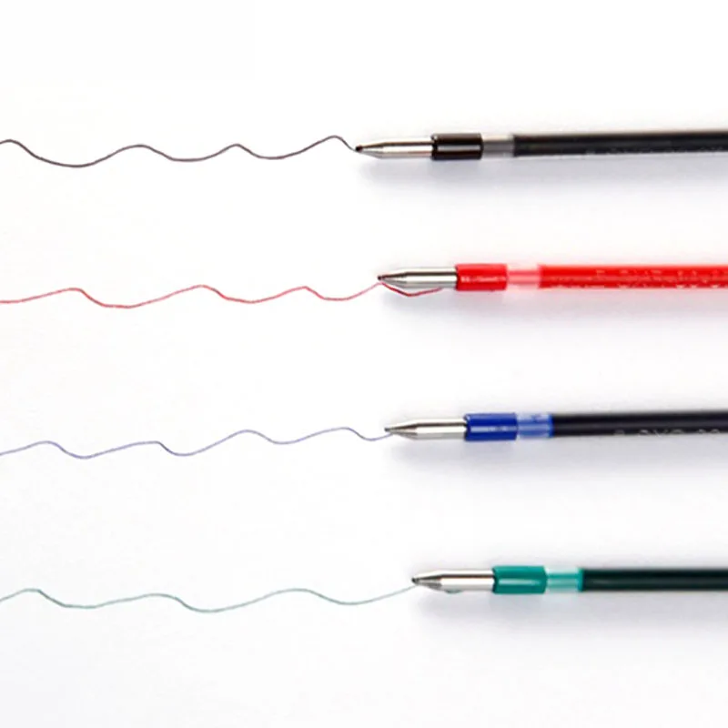 4pcs Uni SXR-80-07/05 Refills for MSXE5-1000-07/0.5 Ballpoint Pen 4 colors Excellent smoothness in writing