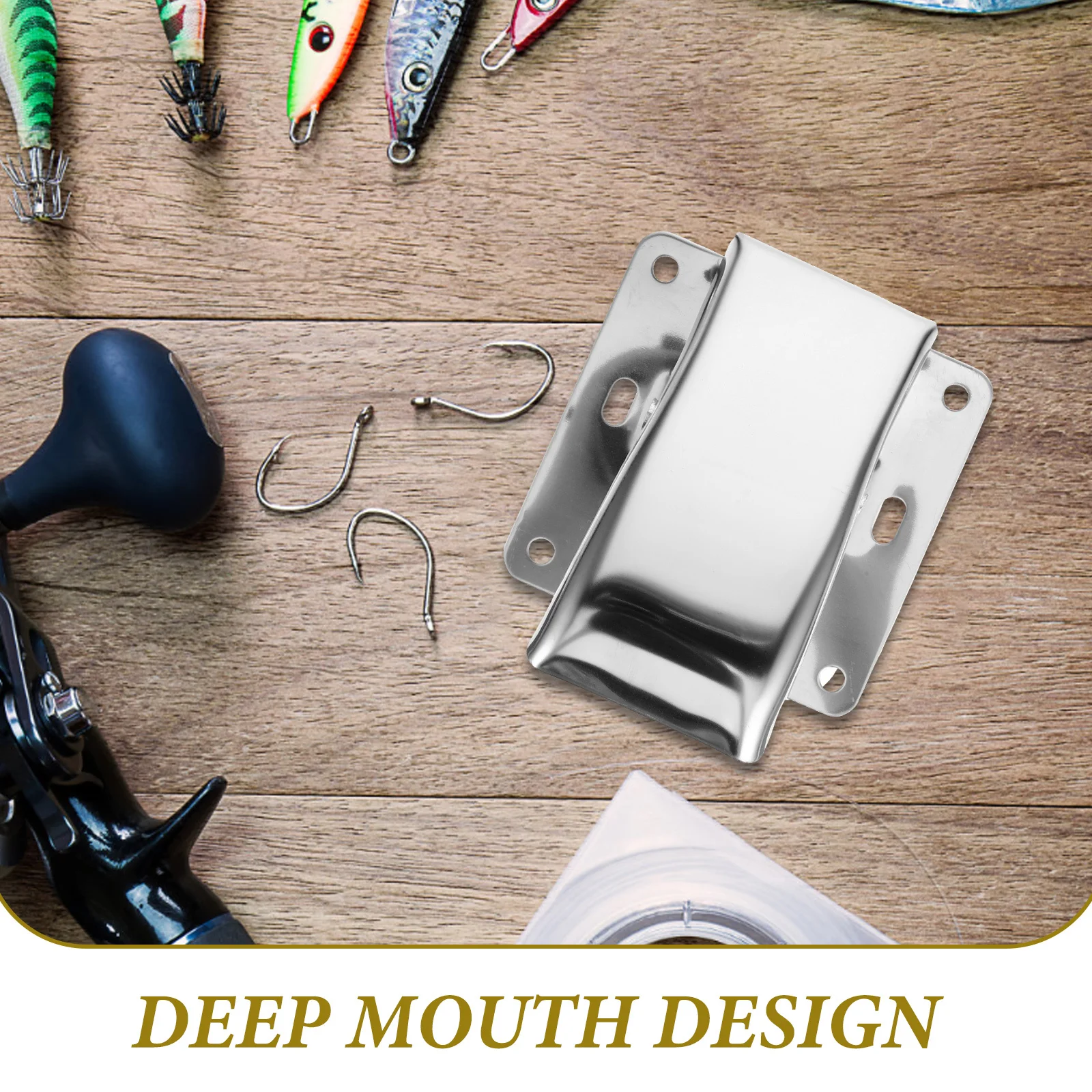 

Multi Functional Fish Cleaning Board Clip Ergonomic Design Fish Handling Accessory for Quick Scale and Tail Cleaning