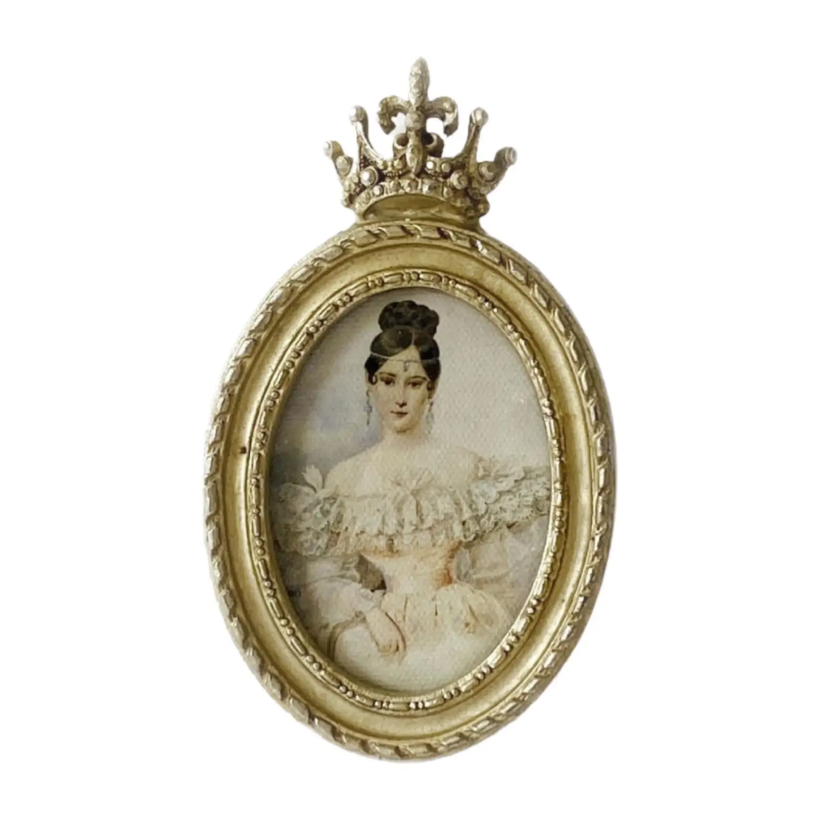 Cadre Photo Baroque cadre Photo Baroque rétro ovale décor de table cadeau élégant