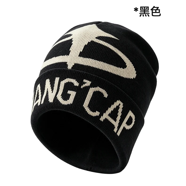 New Model CHANGCAP Jacquard Head Caps Men's And Women's Fashionable And Versatile Outdoor Keep Warm And Cold Proof Knitted Hats