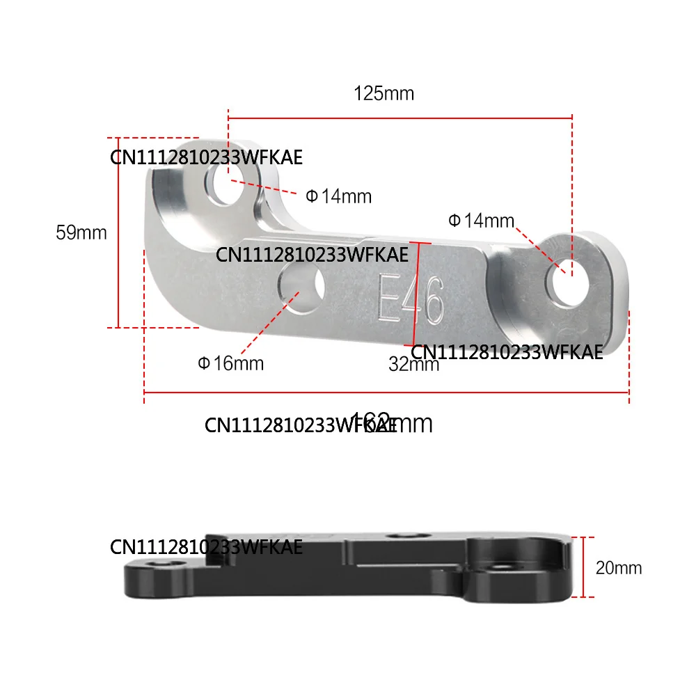 Steering Lock for Drifting Adapter Increasing Turn Angle About 25% Tuning Kit E46 for BMW Non-M3 4 Colors