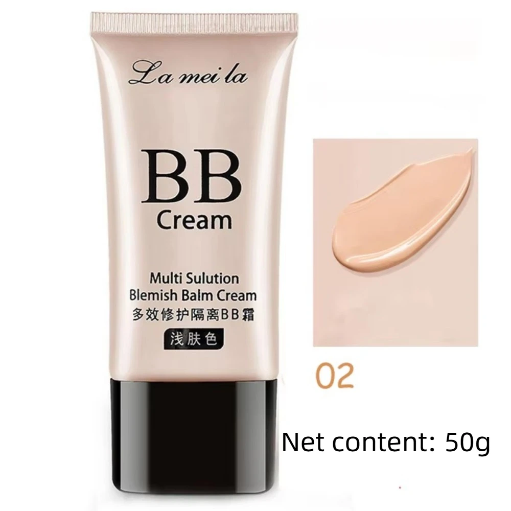 Creme bb hidratante para iluminar, base corretiva de longa duração, alta cobertura, à prova d'água, base de primer de contorno facial