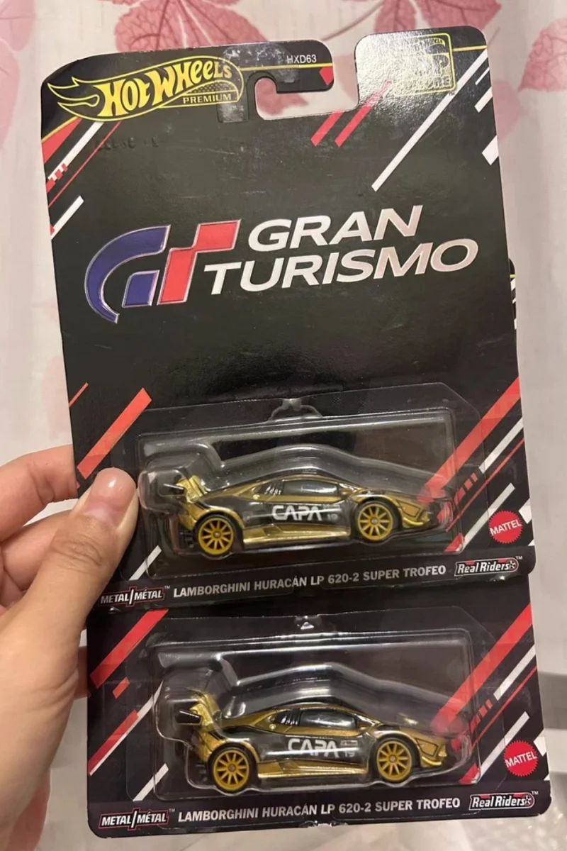 Em estoque rodas quentes hxd63 pop cultura gran turismo série modelo de fundição lamborghini porsche coleção brinquedos modelo de carro presentes