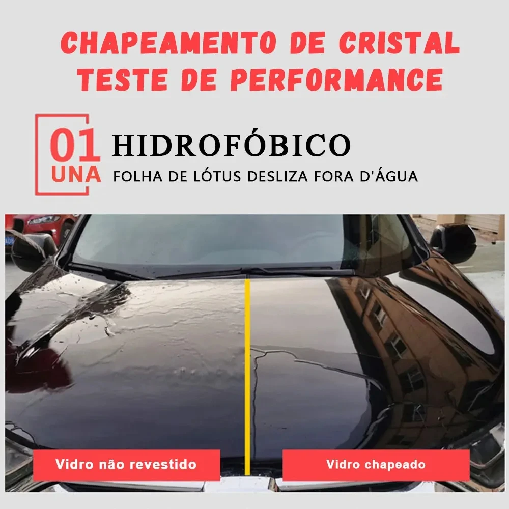 Capa de vidrio de cerámica antiarañazos para coche, pintura hidrofóbica líquida para el cuidado del esmalte, revestimiento superdetallado para estilismo, 2 piezas, 30ml, 10H