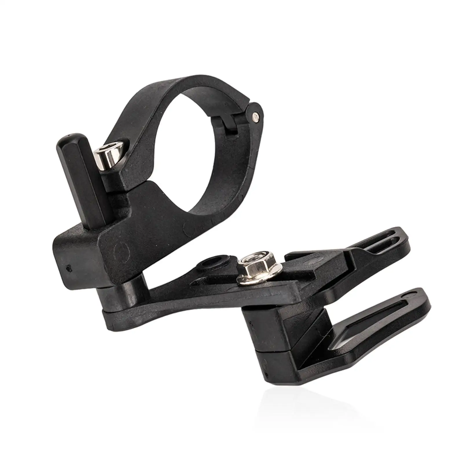 Guida catena per bicicletta MTB Stabilizzatore catena per bici Corona Morsetto stretto Guida per montaggio Guida ingranaggi Guida per bici da strada regolabile Ampio attacco U7W4