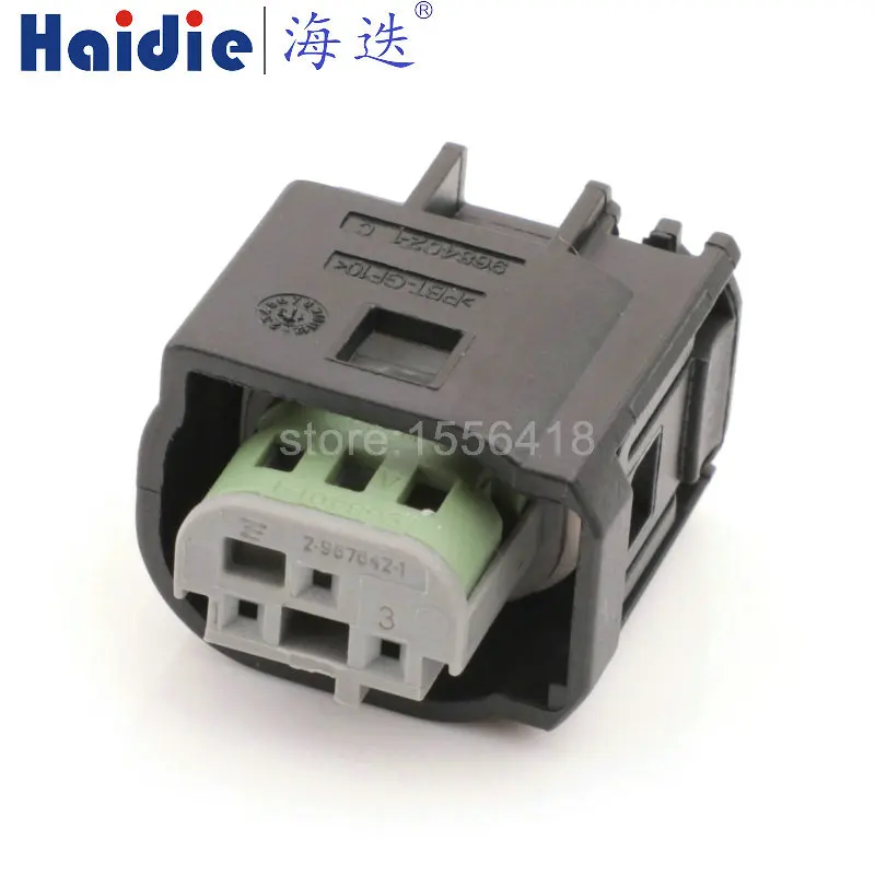 

1-20 комплектов, 3-контактный пластиковый корпус, автомобильный герметичный реверсивный радар в сборе, вилка, разъем датчика кислорода, 2- 967642 -1