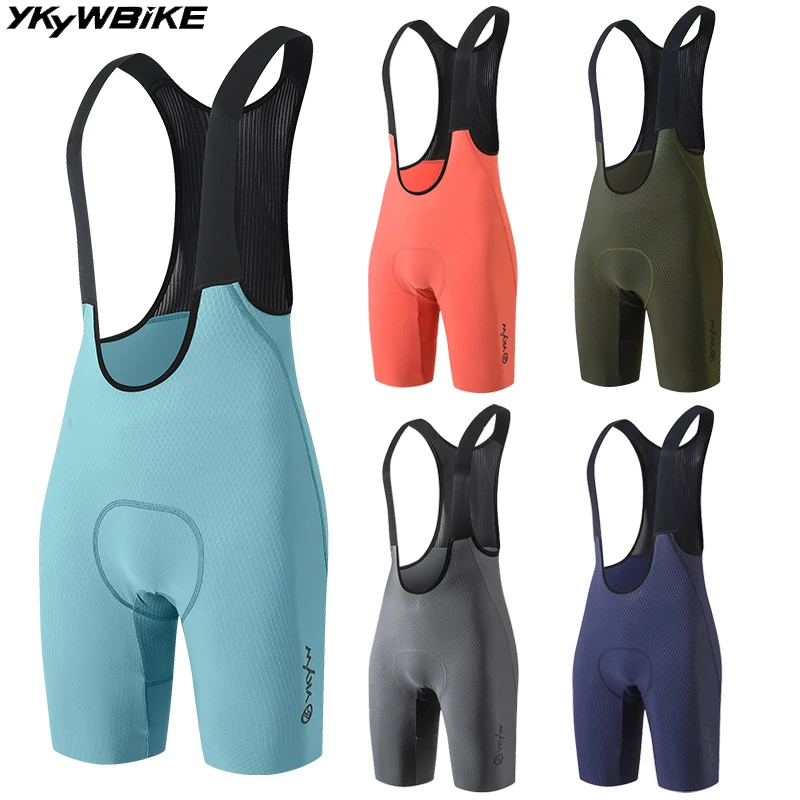 YKYWBIKE 2026 Short de cyclisme d'été pour homme, sans couture, coupe ajustée, pour 7 heures de course longue distance