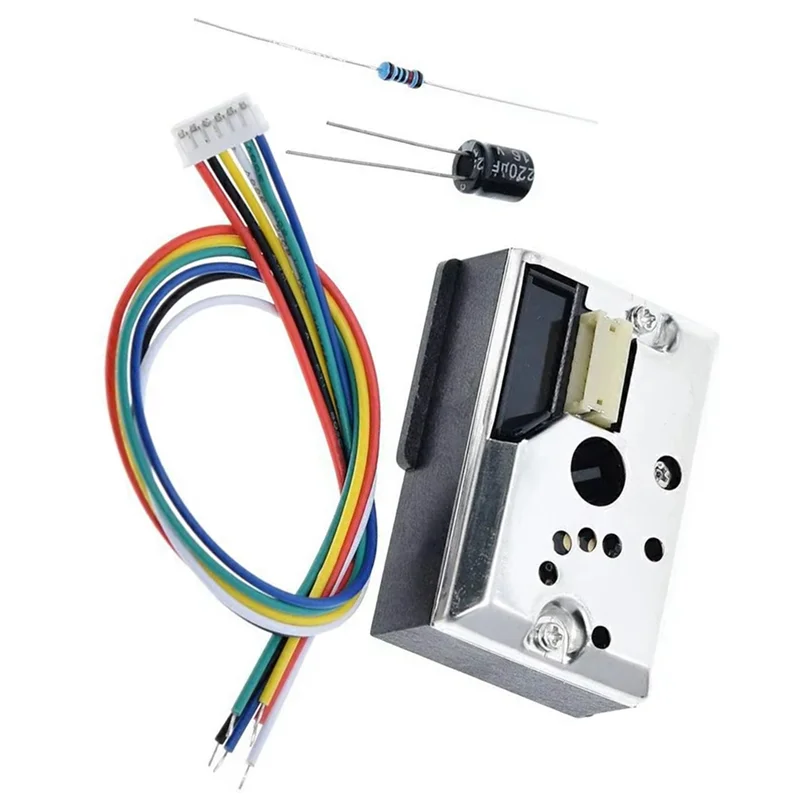 A84E-Smoke Particle Sensor Optical Dust Sensor With Cable Used In Air Purifier Systems