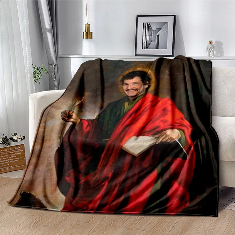 29 estilo pedro pascal cobertor de impressão engraçado, cobertor macio para casa quarto cama sofá piquenique viagem escritório capa presentes crianças