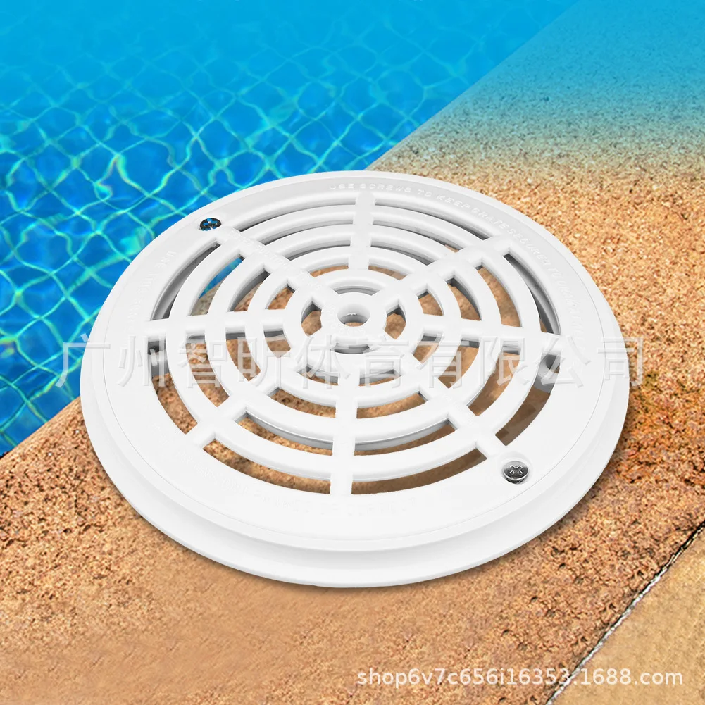 Swimming Pool Main Drain Round Plastic Floor Drain Outlet Overflow Water Treatment Equipment Accessories