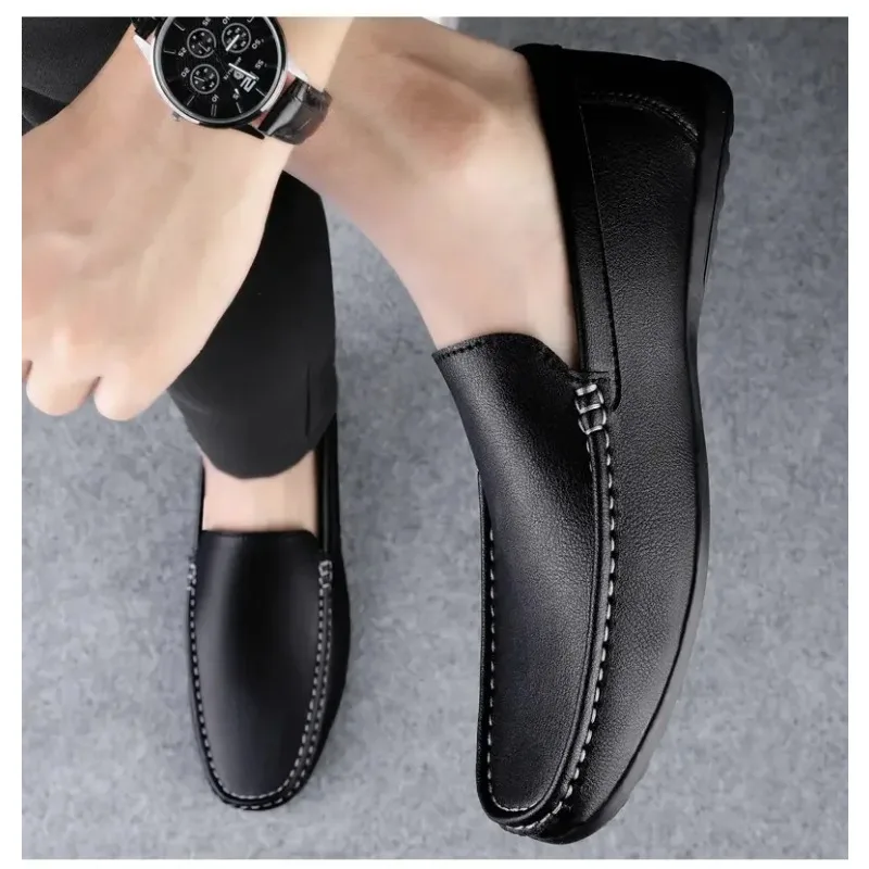 

Повседневная деловая обувь, модная классика, обувь Doudou с ленивой педалью, качественные повседневные деловые лоферы