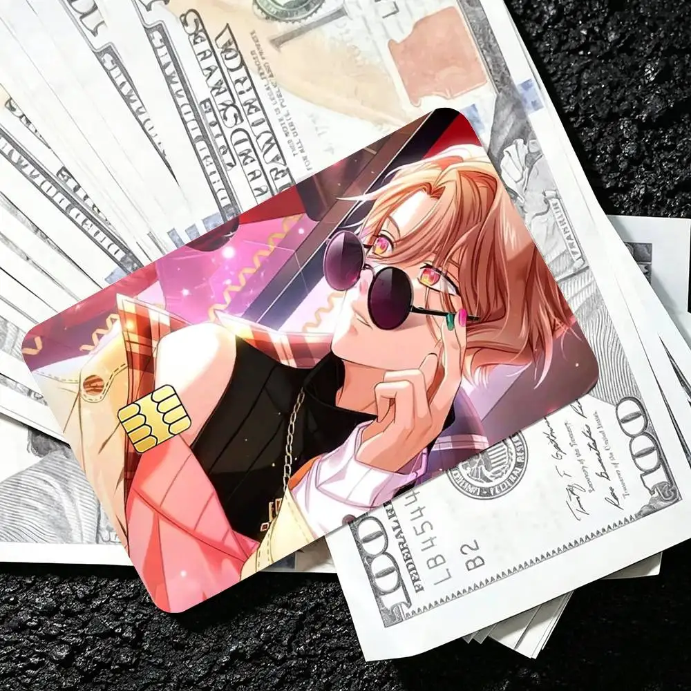Anime Obey Me Asmodeus Credit Card HD Stickers Premium matte film effectively prevents fingerprints and daily abrasion.