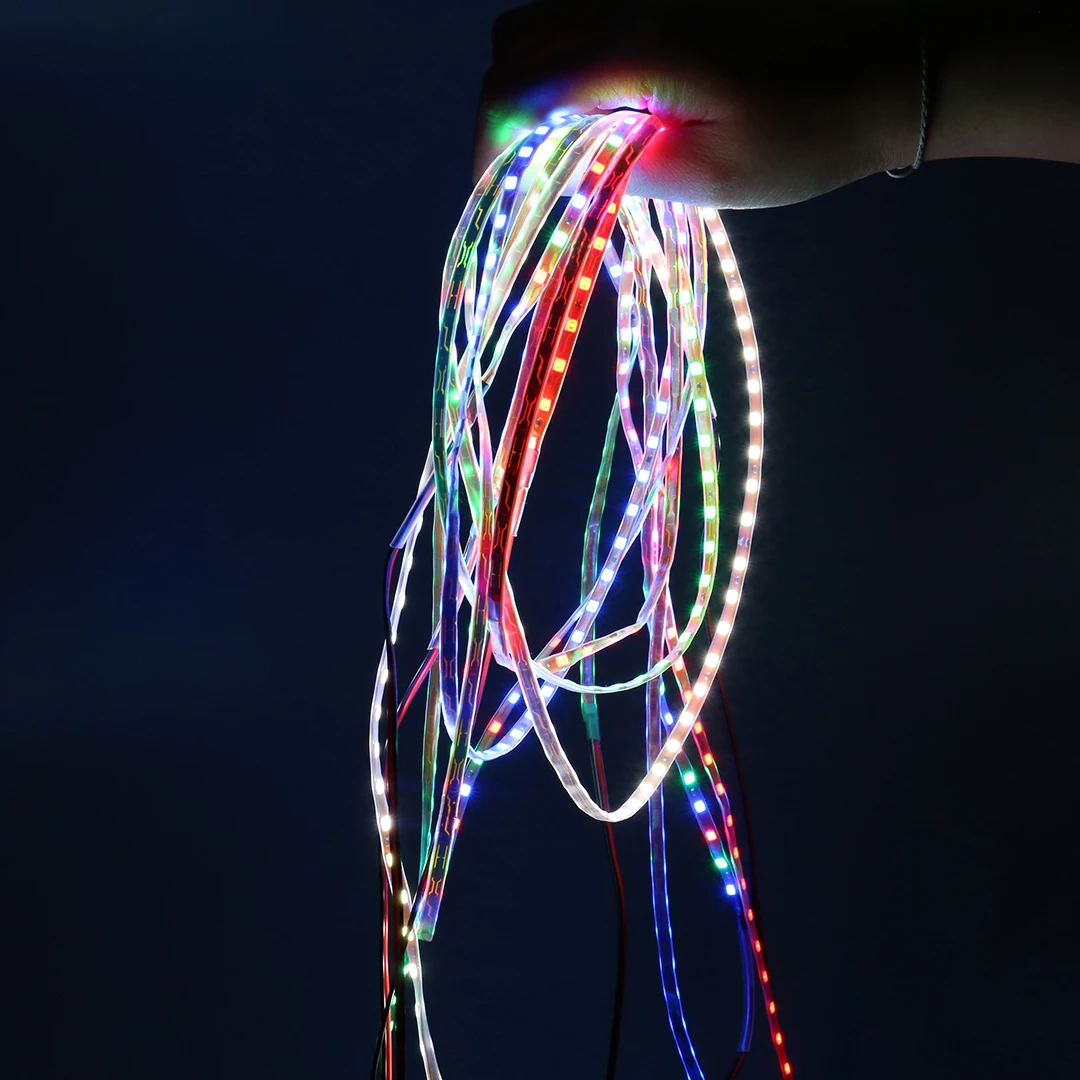 Model aircraft LED lights 12V color lights decorative waterproof high-light type KU board aircraft SU27 special night lights