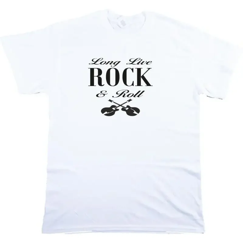 Long Live Rock n Roll T shirt Retro 1950 s Rock Roll Top Various Sizes