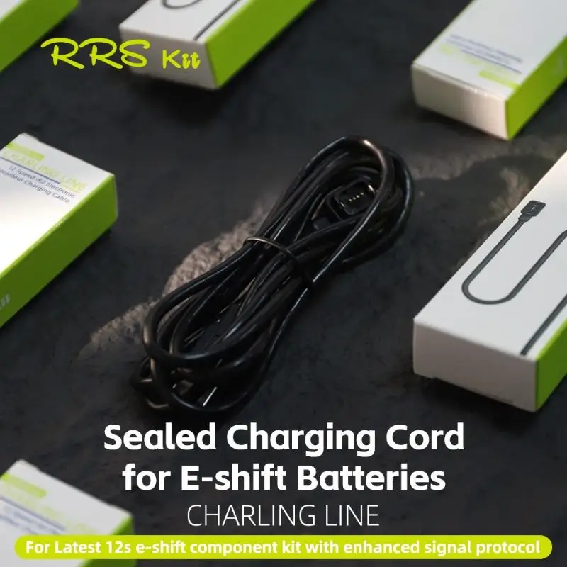 Rrskit Bicycle Battery Charging Cable 4-Pin For Shimano 12 Speed Transmission R9270 R9250 R8170 R8150 R7170 RX825 USB/Type-c