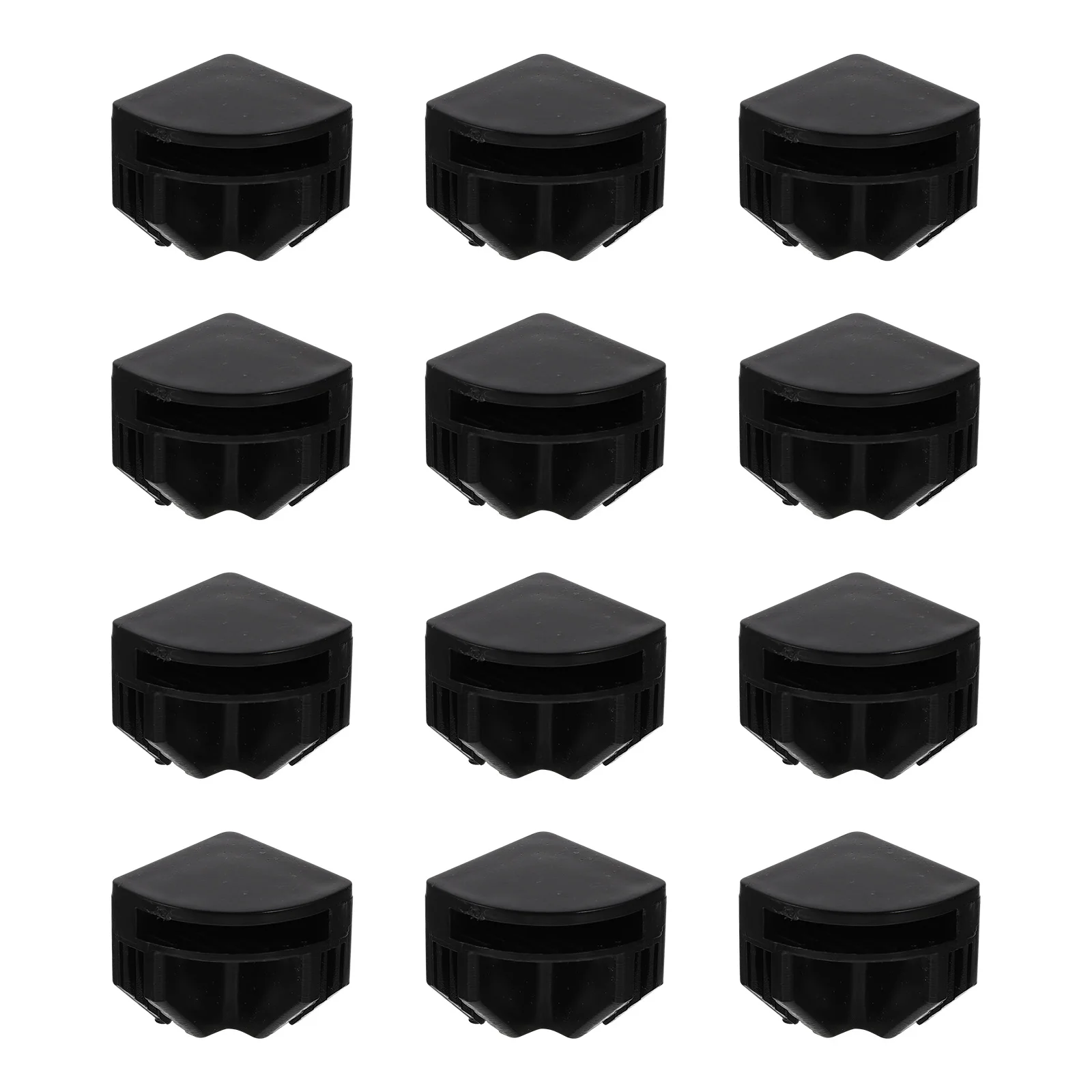 

12pcs Fence Buckle Plastic Closet Connectors Simple Closet Connectors Shelving Assembly Hardware Storage Cabinet Wardrobe Clips