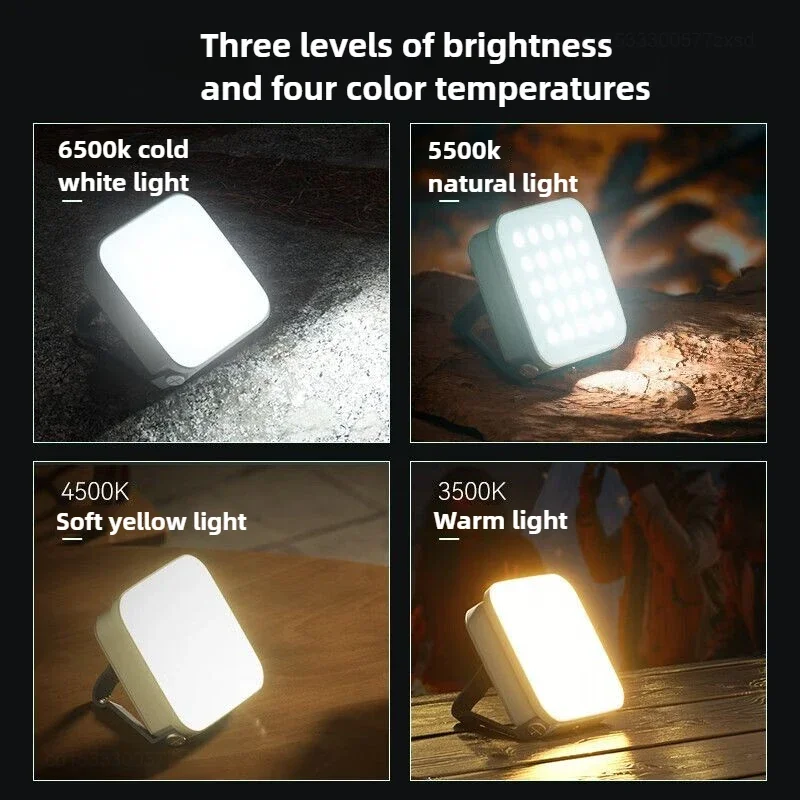 Xiaomi Warsun Outdoor Light Solar Powered Charging Camping Lights Rechargeable Portable Camping Tent Atmosphere Lighting Tools