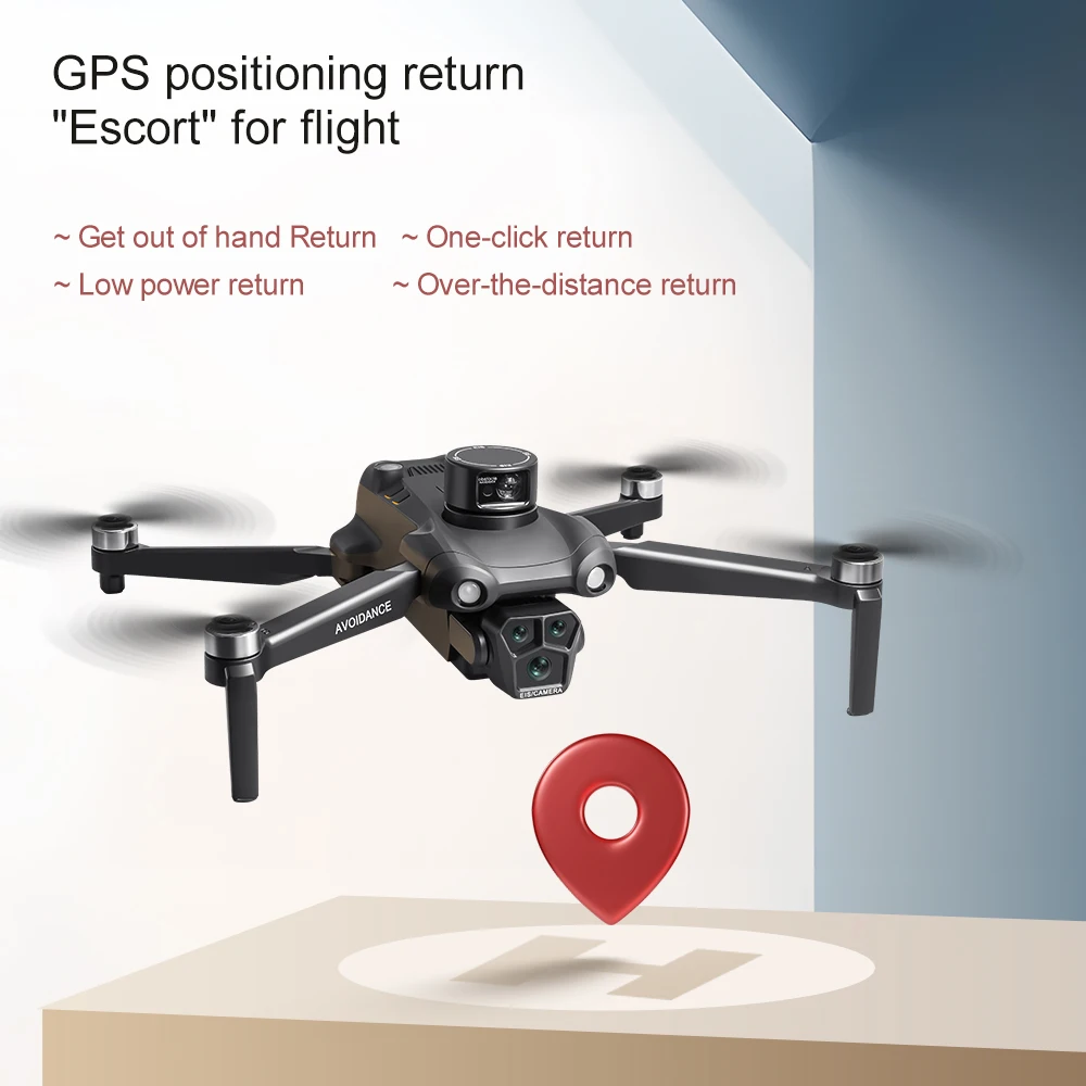 U193 Drone Professinal Three Camera 8K Wide Angle Optical GPS Localization Four-way Obstacle Avoidance Quadcopter