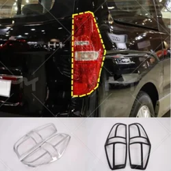 For Hyundai Grand Starex H-1 i800 2018 2019 2020 2021Chrome Rear Lamp Tail Light Taillight Cover Trim Car Styling
