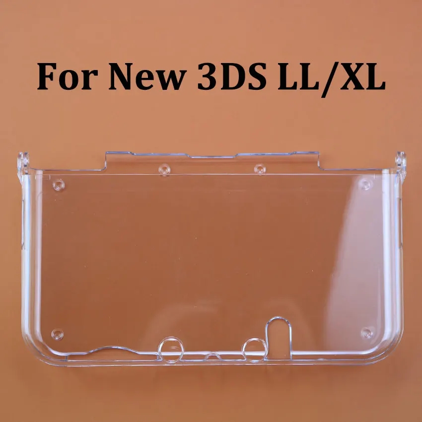 Plastic Clear Crystal Protective Hard Shell Skin Case Cover For PSP GO PSV GBA SP NDSL DSI NDSi XL 3DS XL New 3DS XL LL Console view 4