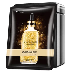 Máscara Facial De Colágeno De Ácido Hialurônico, Cuidados Com A Pele Coreano, Hidratante, Refirmante, Hidratante, Máscaras Faciais, Lençol, Skincare, 20Pcs 10 principais vendas acido hialurônico mascara - №1