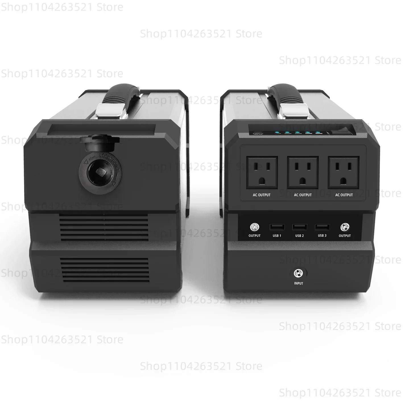 

444Wh Solar Generator 400W pure sine wave Portable Power Generator 220V Portable Power Station Generator Solar Energy Systems