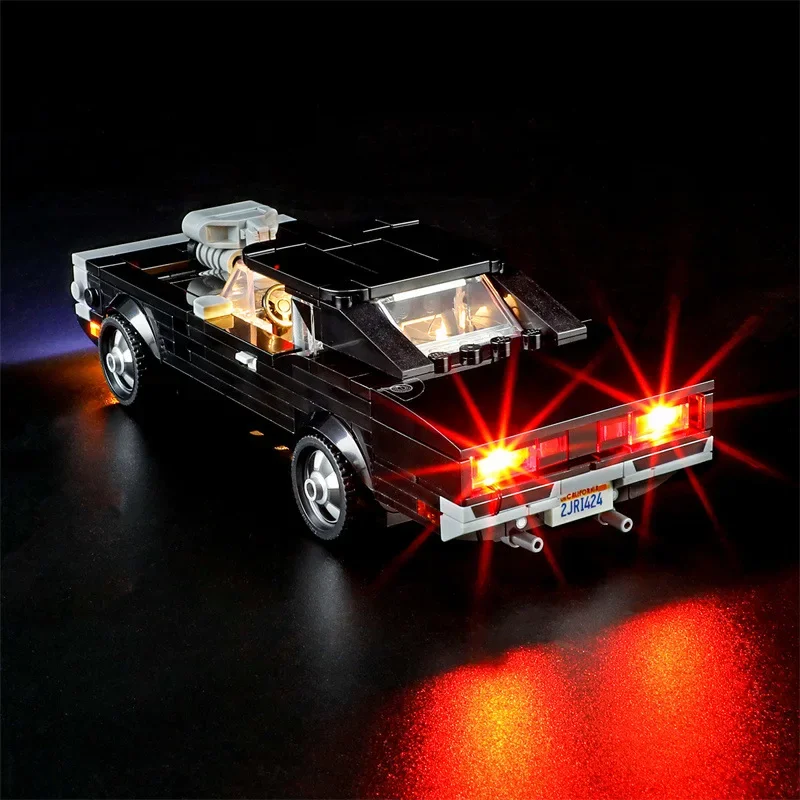 Kit d'éclairage LED DIY pour LEGO 76912 Speed Technical Super Hypercar (lumière LED uniquement, sans modèle de blocs)