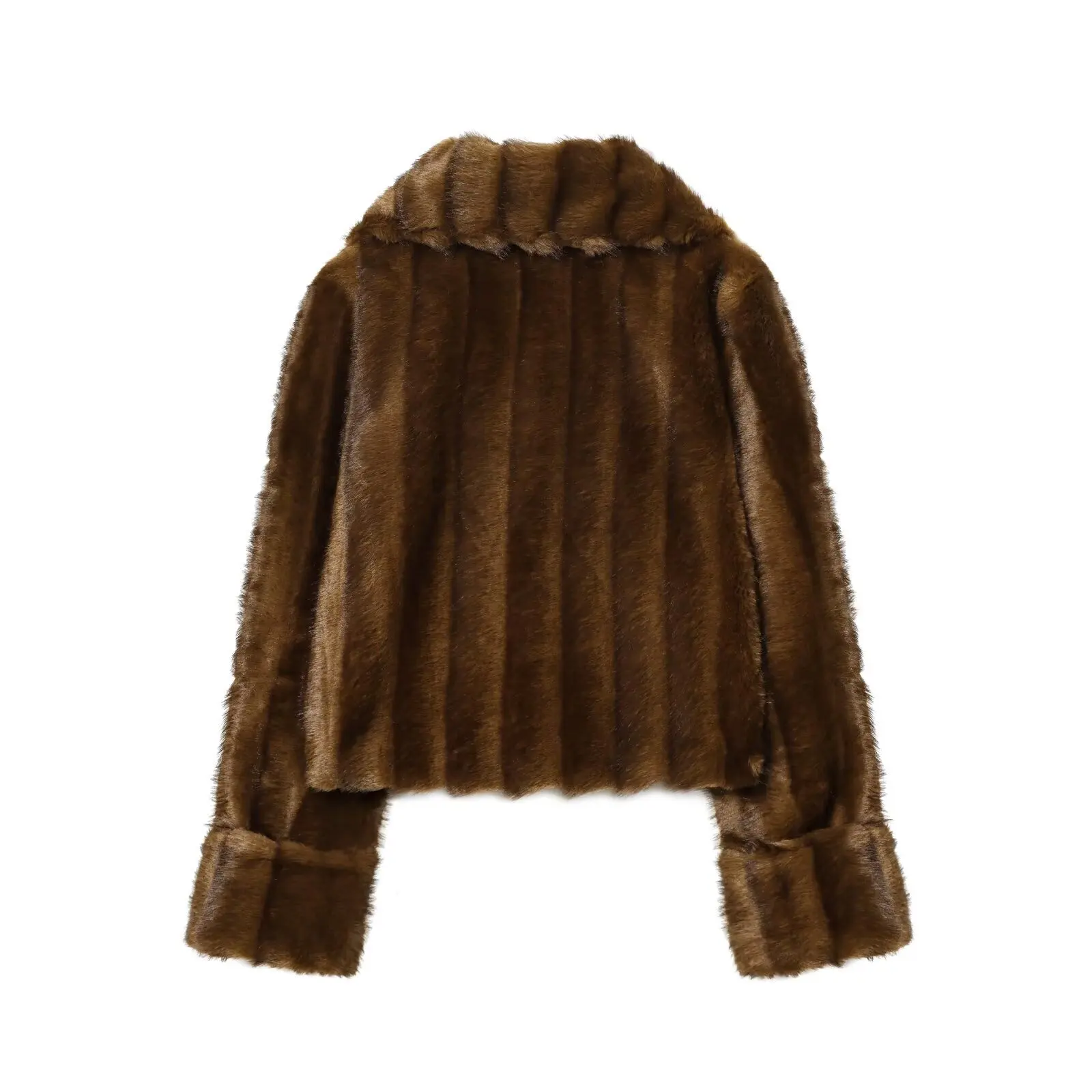 Dave & Di 2026 manteau d'hiver veste femme vêtements hauts mode Vintage manteau de fourrure artificielle pour les femmes