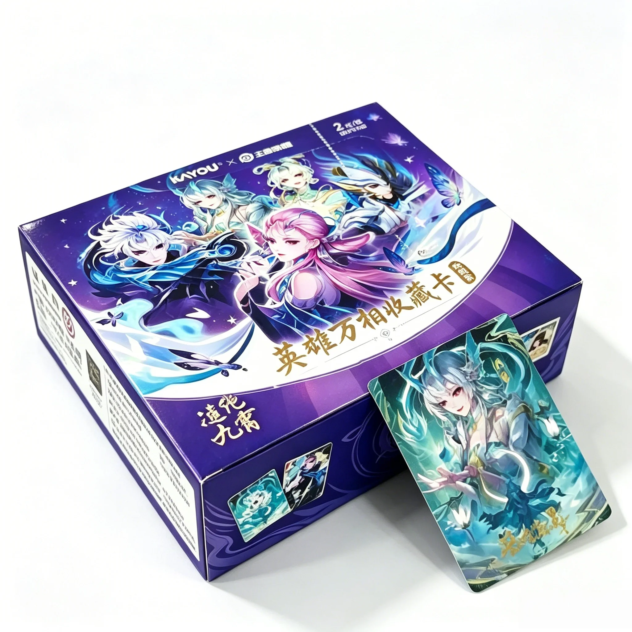 KAYOU Honor Of Kings Character Art Collectible Cards Shadow Series Wave 1 Foil Print Hobby Paper Pack For Game Hobbyists