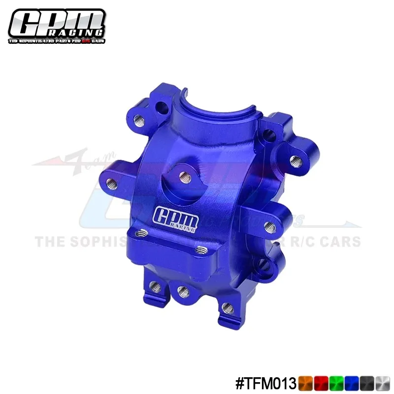 GPM CNC Alu 7075 Rear Differential Housing Rear Gearbox Cover 8380 For TRAXXAS 1/10 4-TEC Drift Ford Mustang