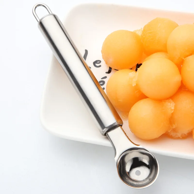 

Fruit scoop Stainless steel kitchen gadget Watermelon scoop scoop platter tool Fruit scoop Fruit scoop scoop