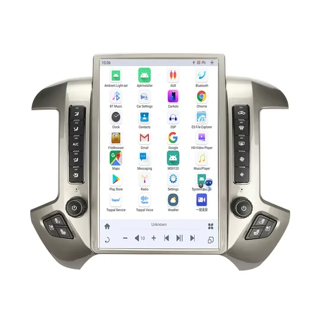 

14.4 Carplay For Chevrolet Silverado GMC Tahoe 2014-2019 Android 13 Car GPS Navigation Multimedia Player Head Unit Car Radio
