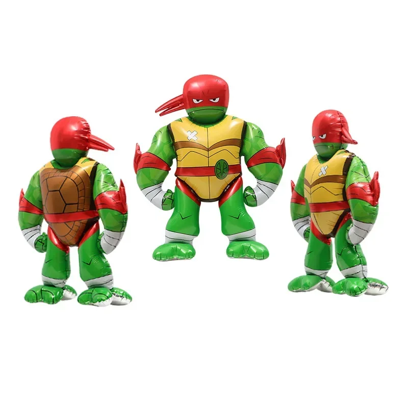 السلاحف النينجا TMNT 4D العملاق احباط بالون حفلة عيد ميلاد الديكور الاطفال لعبة استحمام الطفل الكرة الأطفال الكرتون هدية دش Globos
