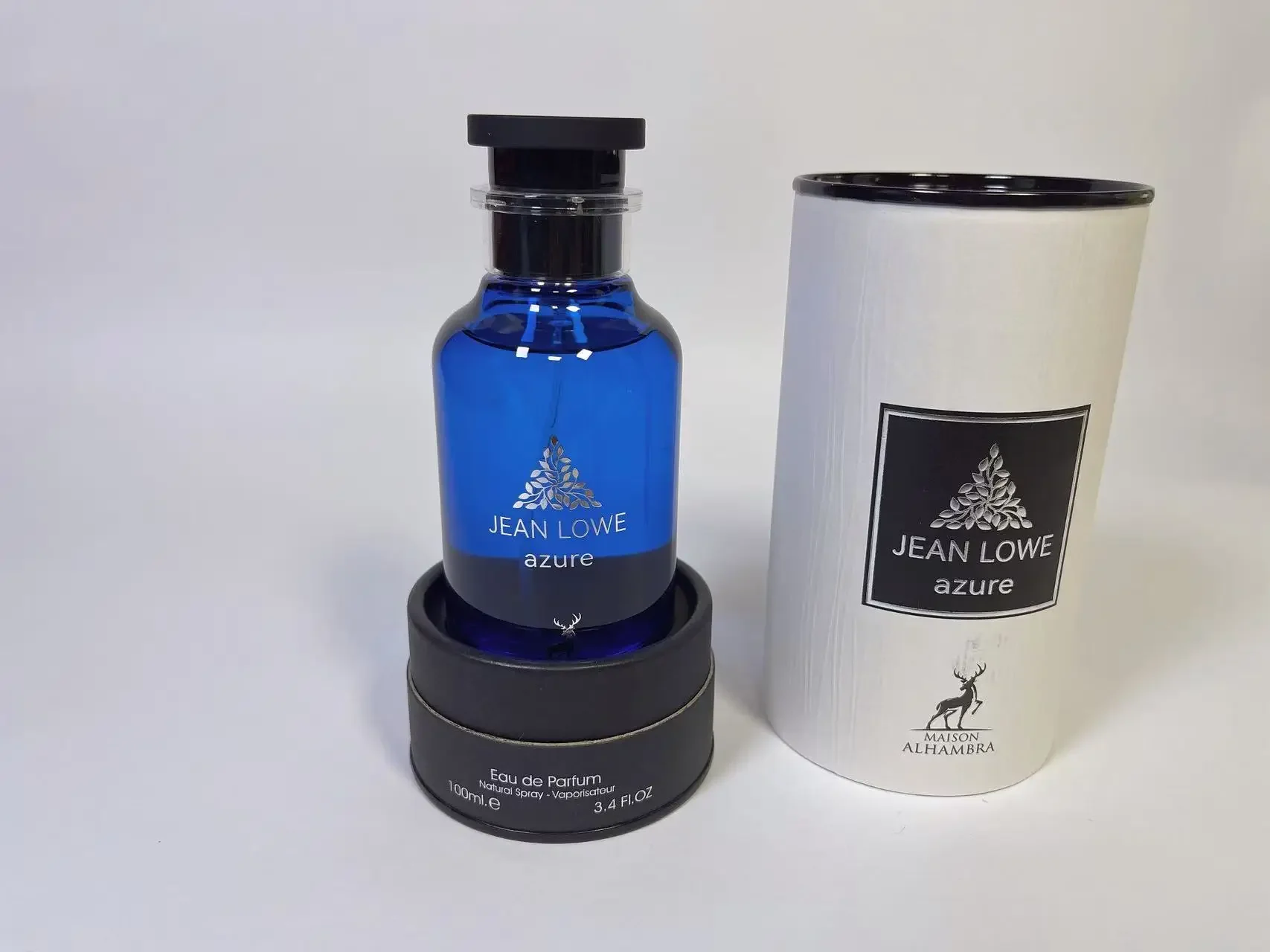 Maison Alhambra Jean Lowe Collection EDP 3,4 oz – Immortel Vibe Azure Langlebiges Unisex-Luxusparfüm-Geschenkset für Weihnachten