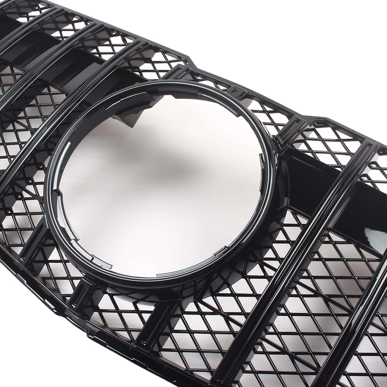 

For Mercedes Benz GLK Class X204 GLK250 GLK300 GLK350 2013-2015 Car Front Bumper Grille Racing Grill