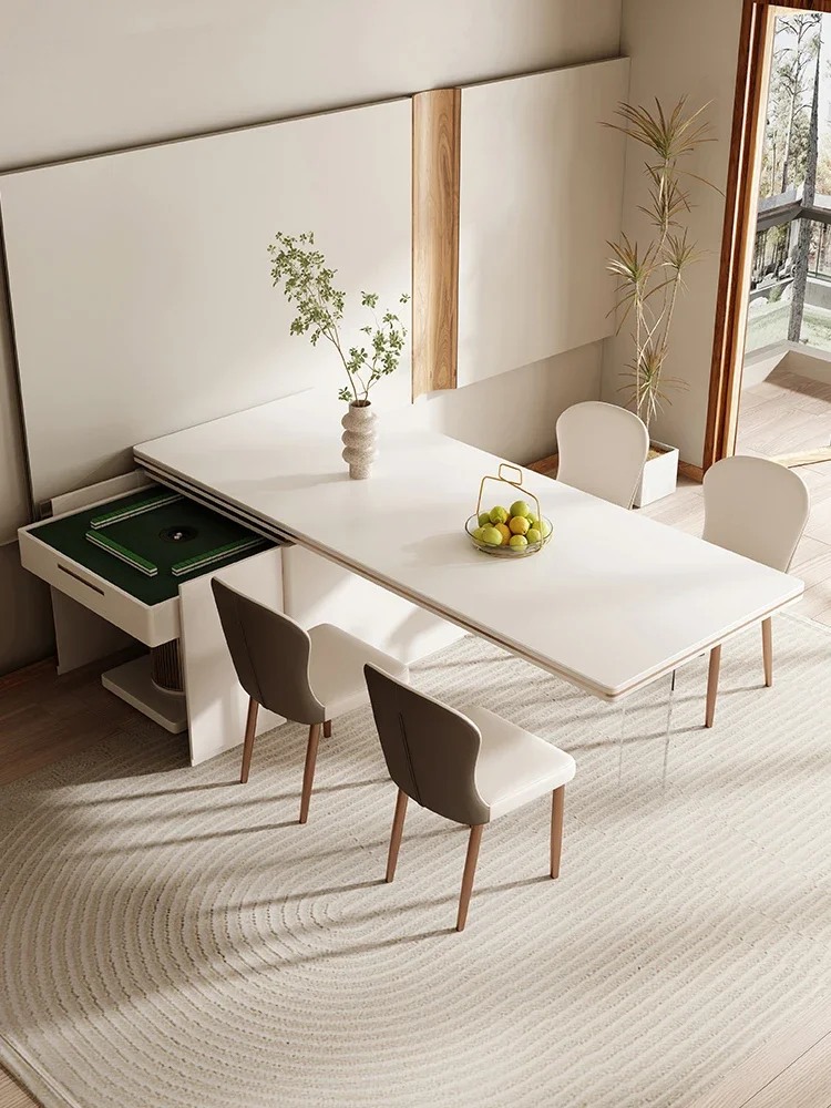Iwaban Island Table, Mahjong Table, One Piece Dual Use, Modern and Simple High Grade Restaurant, Disrupted
