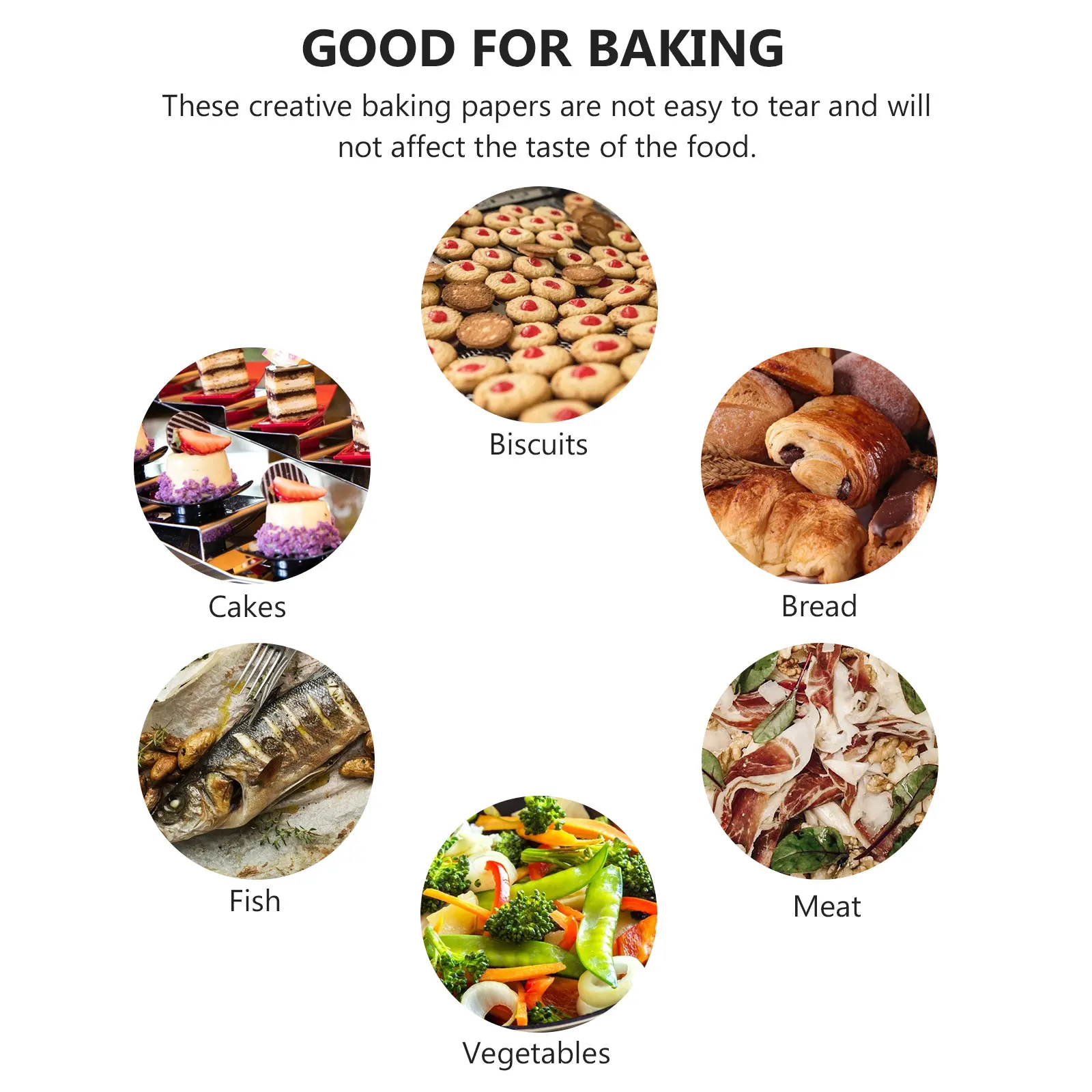 

1 Roll Butcher Paper Nonstick Baking Paper for Bbq Smoking Meat Grill Pan Sheets Multi-Function Kitchen Baking Accessory