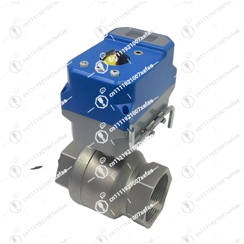 

DN25 1 inch Ss304 regulated 2-way electric ball valve 4-20mA/0-10v proportional electric flow control valve