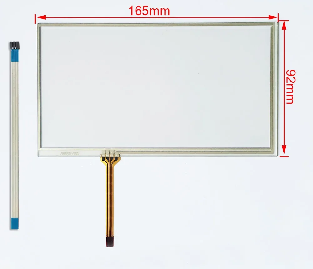 

10pcs/lot New 7Inch 4lines 165*92 165mm*92mm 7225 Touch Panel Digitizer Screen For CLAA069LAOHCW CLAA069LA0HCW